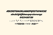 Flisker – Retro Italic Display Font, a Script Font by gafaroff studio (Thumbnail 7 of 7)