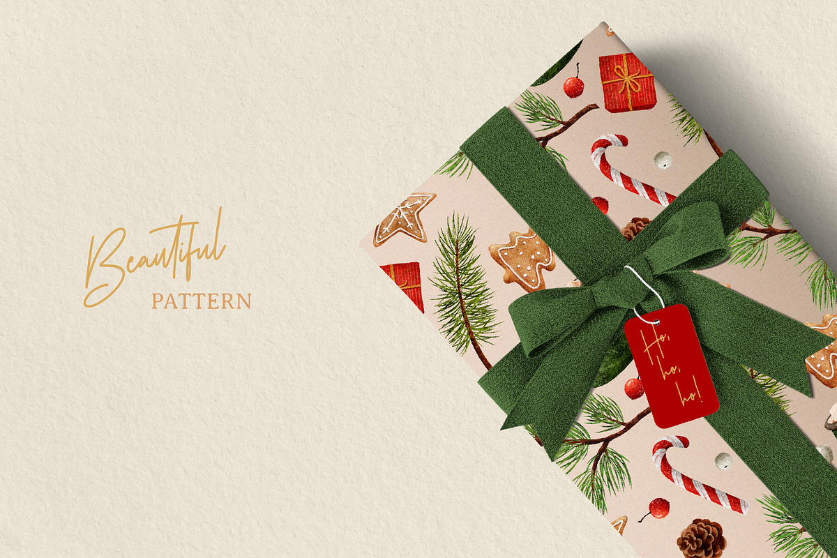 Christmas Vibrant Watercolor Set, an Object Illustration by Cyrografik Shop (Photo 4 of 8)