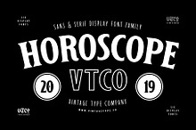 Horoscope Font Family