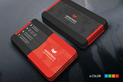This is a Modern Corporate Business, a Business Card Template by InfinityArt (Thumbnail 1 of 4)