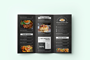 TriFold Food Menu Brochure Template, a Brochure Template by iloveTemplate (Thumbnail 3 of 3)