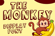 The Monkey, a Handwritten Font by Fourteen Letter (Thumbnail 1 of 7)