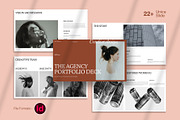 Agency Portfolio Deck, a Presentation Template by Oriofix (Thumbnail 1 of 11)