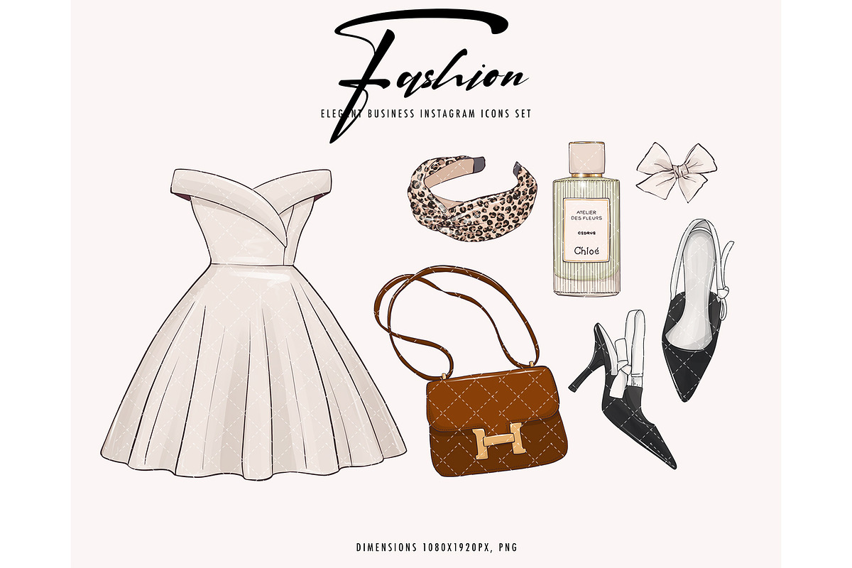 Fashion apparel women clothes, an Illustration by Milatoo (Photo 8 of 10)