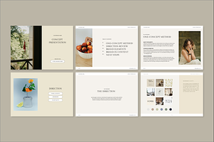 Brand Process Template Bundle, Canva