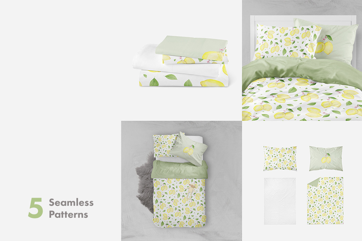 Lemons & Limes Watercolor Collection, a Decorative Illustration by Spirit of Colors (Photo 2 of 6)