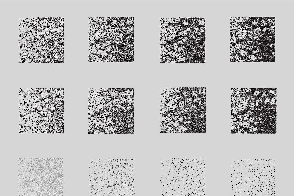 Square Tones Vol. 7 | Halftones, a Texture Graphic by invisiblelayer (Photo 4 of 5)