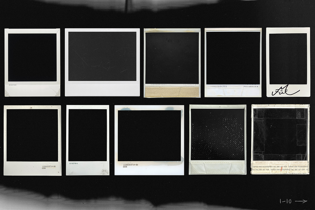 18 Retro Film Frame Overlays, an Object Graphic by smishura (Photo 2 of 7)