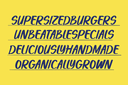 Hustlepen Vintage Script Font, a Script Font by Pokal Studio (Thumbnail 7 of 10)
