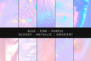 70 Gradient Opal Metallic Texture, a Texture Graphic by UniqueMe (Thumbnail 4 of 14)