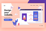 3D Web Illustrations- Hero Headers, a Landing Page Template by Polar Vectors (Thumbnail 4 of 7)