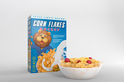 Cereal Package Mockup, a Packaging Mockup by Seven Lights (Thumbnail 4 of 15)