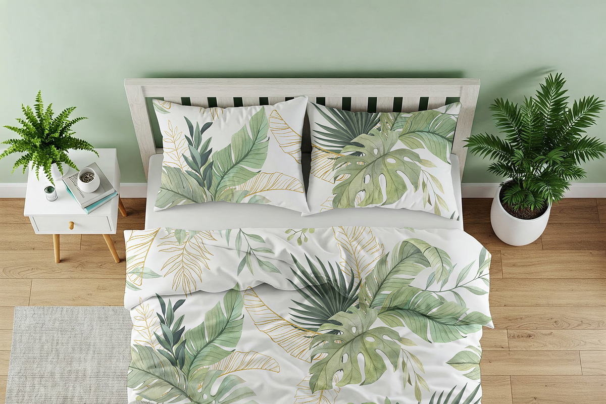Watercolor Tropical Seamless Pattern, a Pattern Graphic by PatternPalette (Photo 3 of 8)
