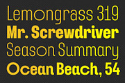 YNF Dustin | Condensed sans serif, a Sans Serif Font by YNF (Thumbnail 21 of 26)