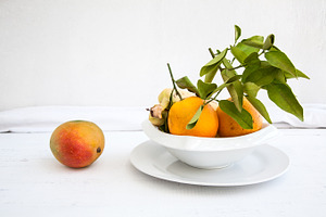 Oranges and mango