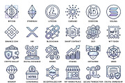Bundles Crypto NFT Outline Icons, an Outline Icon by adenpinkstore (Thumbnail 2 of 6)