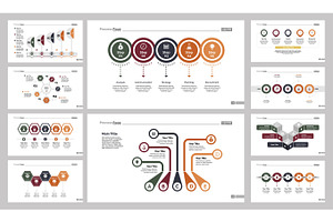 Ten Management Slide Templates Set