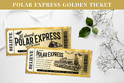Personalized Polar Express Ticket, a Print Template by Snapybiz (Thumbnail 9 of 11)