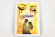 La Boheme Poster Graphic, an Illustration by Paper Design (Thumbnail 1 of 2)