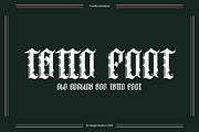 Oldero Glemoxe - Tattoo Font, a Blackletter Font by QR Design Studio (Thumbnail 2 of 7)