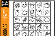Fall Harvest Doodle Font, a Handwritten Font by Zip-A-Dee-Doo-Dah Designs (Thumbnail 2 of 2)