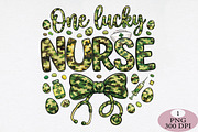 One Lucky Nurse Camo PNG, an Illustration by Daily.Designs (Thumbnail 1 of 5)