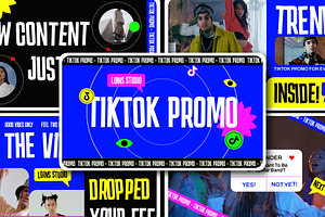 TikTok Promo After Effect, a Social Media Template by Loin Studio