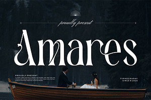 Amares || Elegant Classy Serif Font, a Font by Ermedia Studio