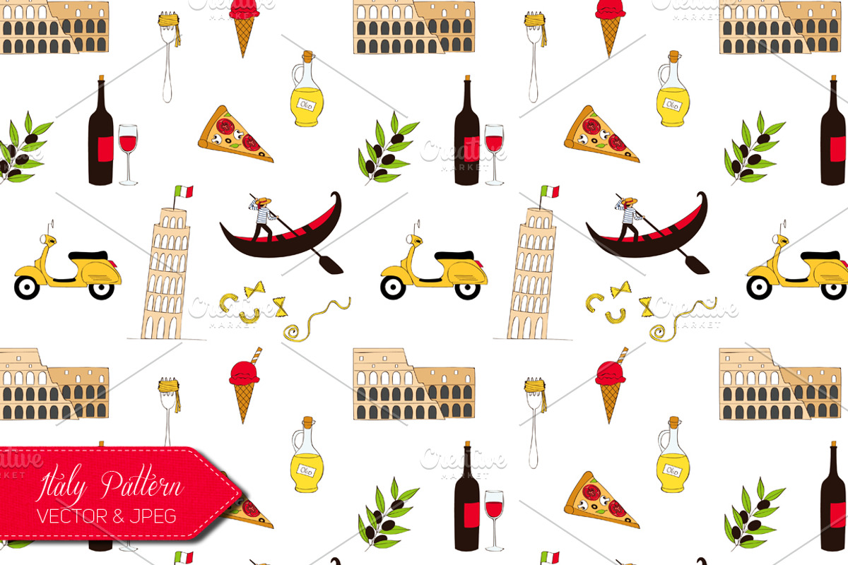 Italy Collection, a Graphic by Alina Tsesarskaya (Photo 4 of 6)