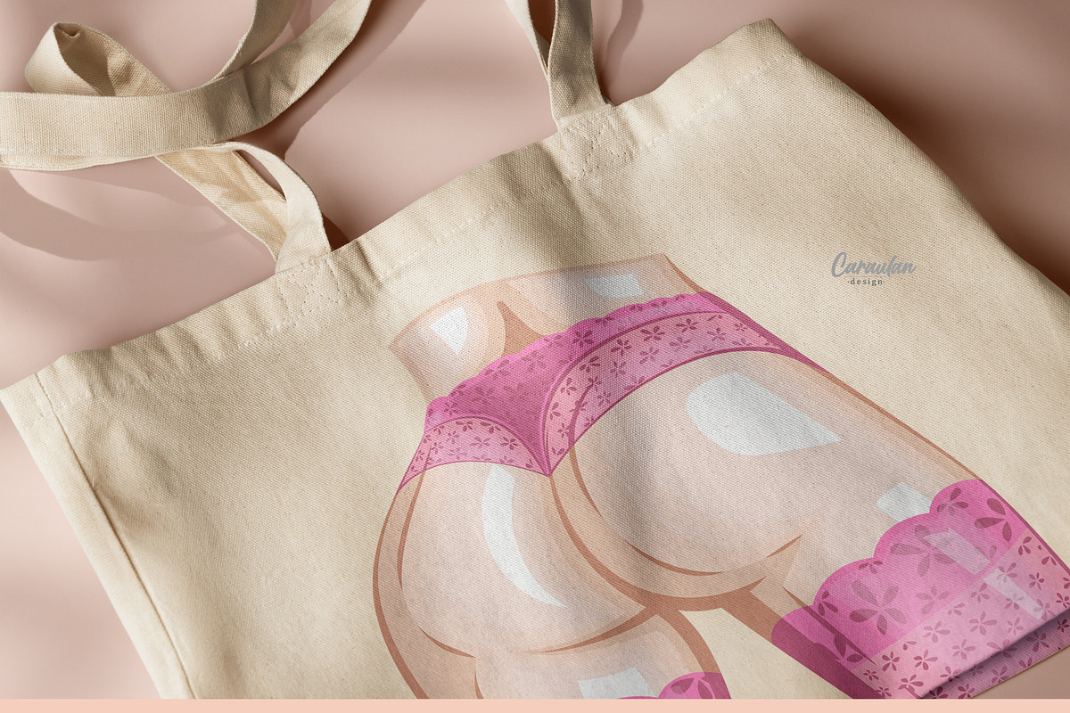 Elegant Female Body Illustrations, a Person Illustration by Serghei Caraulan (Photo 5 of 15)