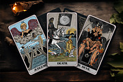 Tarot Cards Major Arcana, an Illustration by Kate Galunga Artstore (Thumbnail 6 of 9)