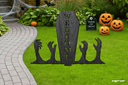 Halloween Garden Stakes Bundle, an Illustration by svgocean (Thumbnail 14 of 21)