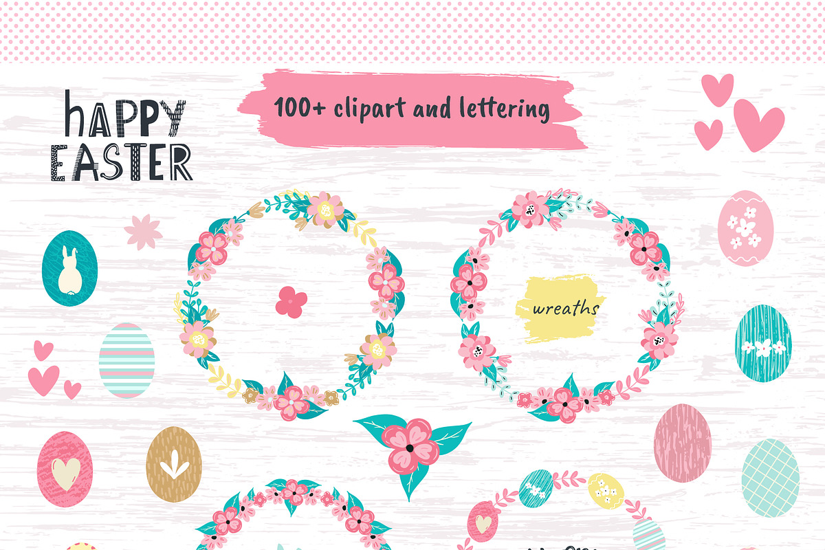 Happy Easter DIY creative kit, a Decorative Illustration by Cozy pattern shop (Photo 10 of 13)