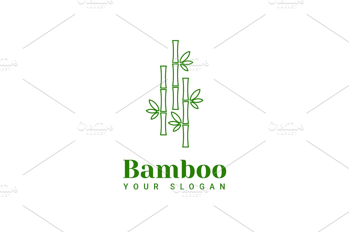 Bamboo Eco House Nature Logo Set, a Branding & Logo Template by Dyn Studio (Photo 5 of 6)