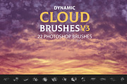 Photoshop Cloud Brushes V3, a Brush Add-On by Mohamed Saber (Thumbnail 1 of 6)