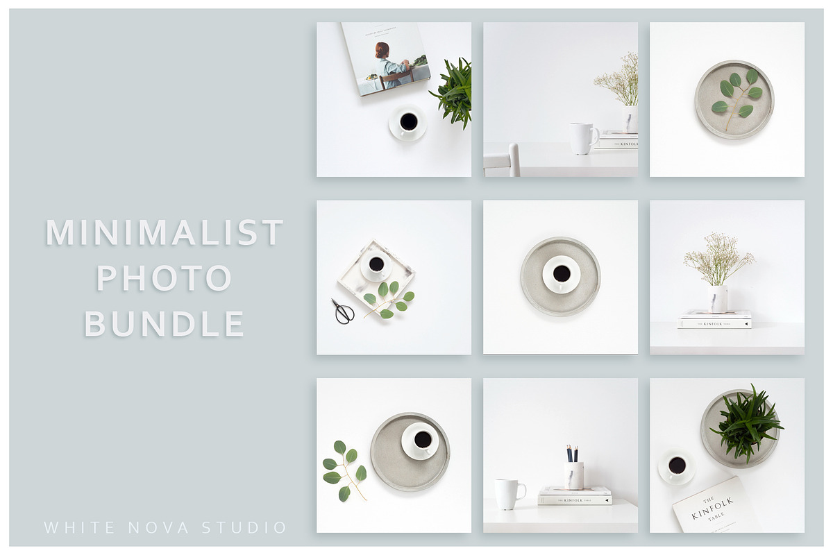 Minimalist Instagram Photo Bundle, a Social Media Template by Kate Roubin (Photo 3 of 5)