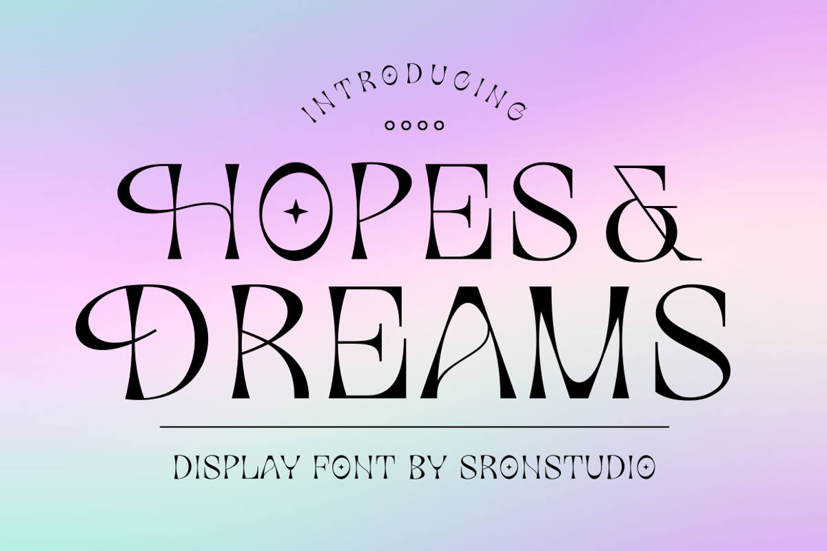 Hopes and Dreams - Modern Display Fo