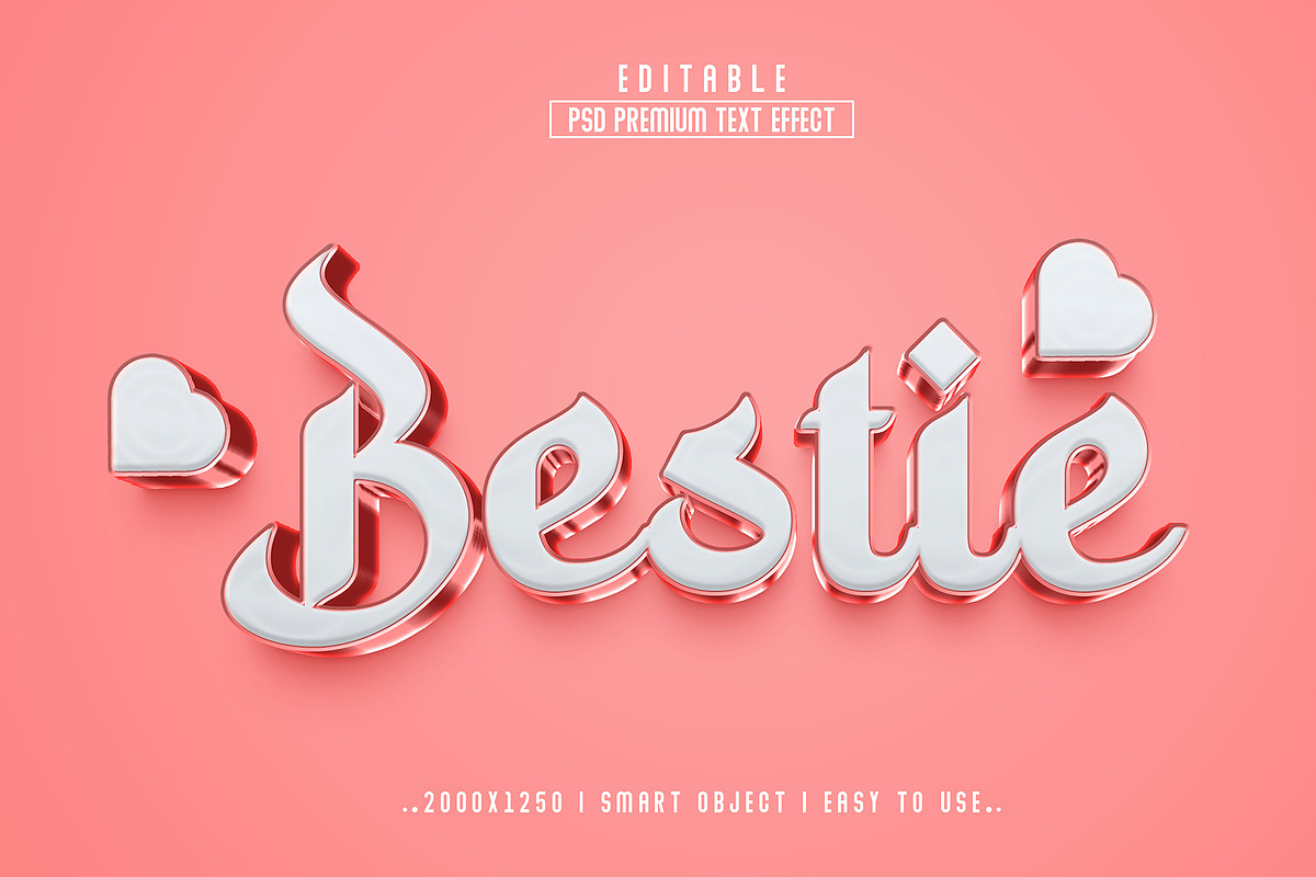 25 Stylis 3D text effect Bundle, a Layer Style Add-On by Md Jahidul99 (Photo 6 of 27)