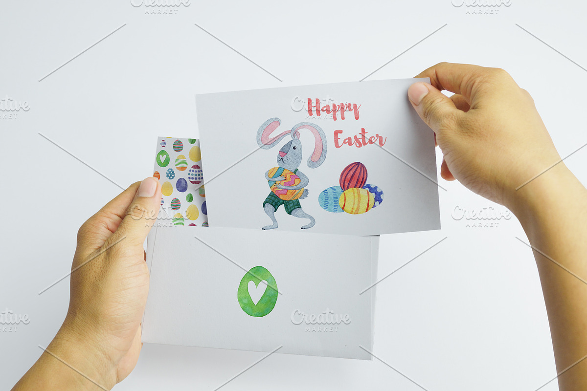 Watercolor bright Easter, a Food Illustration by Kattarina Po (Photo 8 of 9)