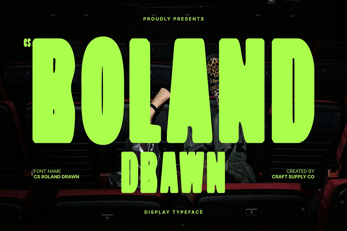 CS Roland Drawn, a Sans Serif Font by Craft Supply Co. (Photo 1 of 8)