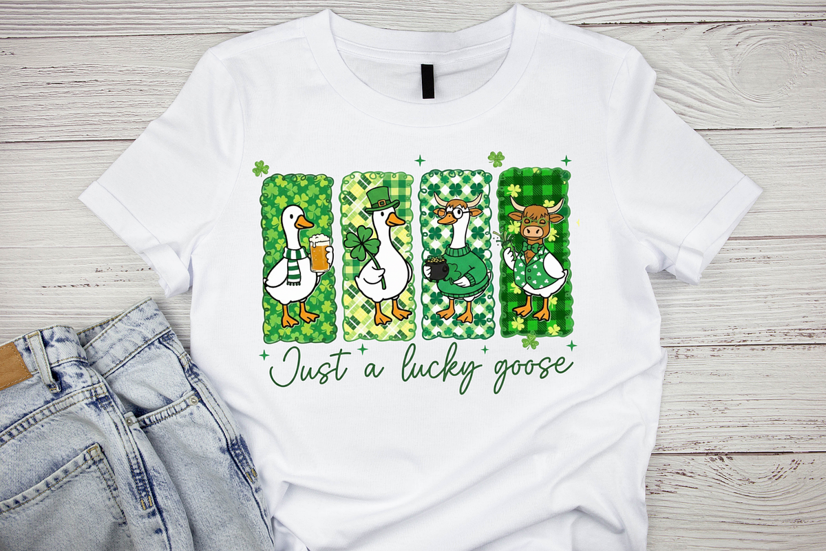 St Patricks Day Funny Goose PNG, a Graphic by Vector Portal (Photo 5 of 9)