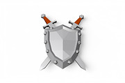 Shield and sword - 3d papercraft, a Templates & Theme by PAPER amaze (Thumbnail 3 of 5)