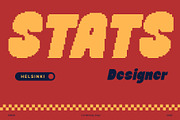 CS Whitney Pixel, a Sans Serif Font by Craft Supply Co. (Thumbnail 2 of 8)