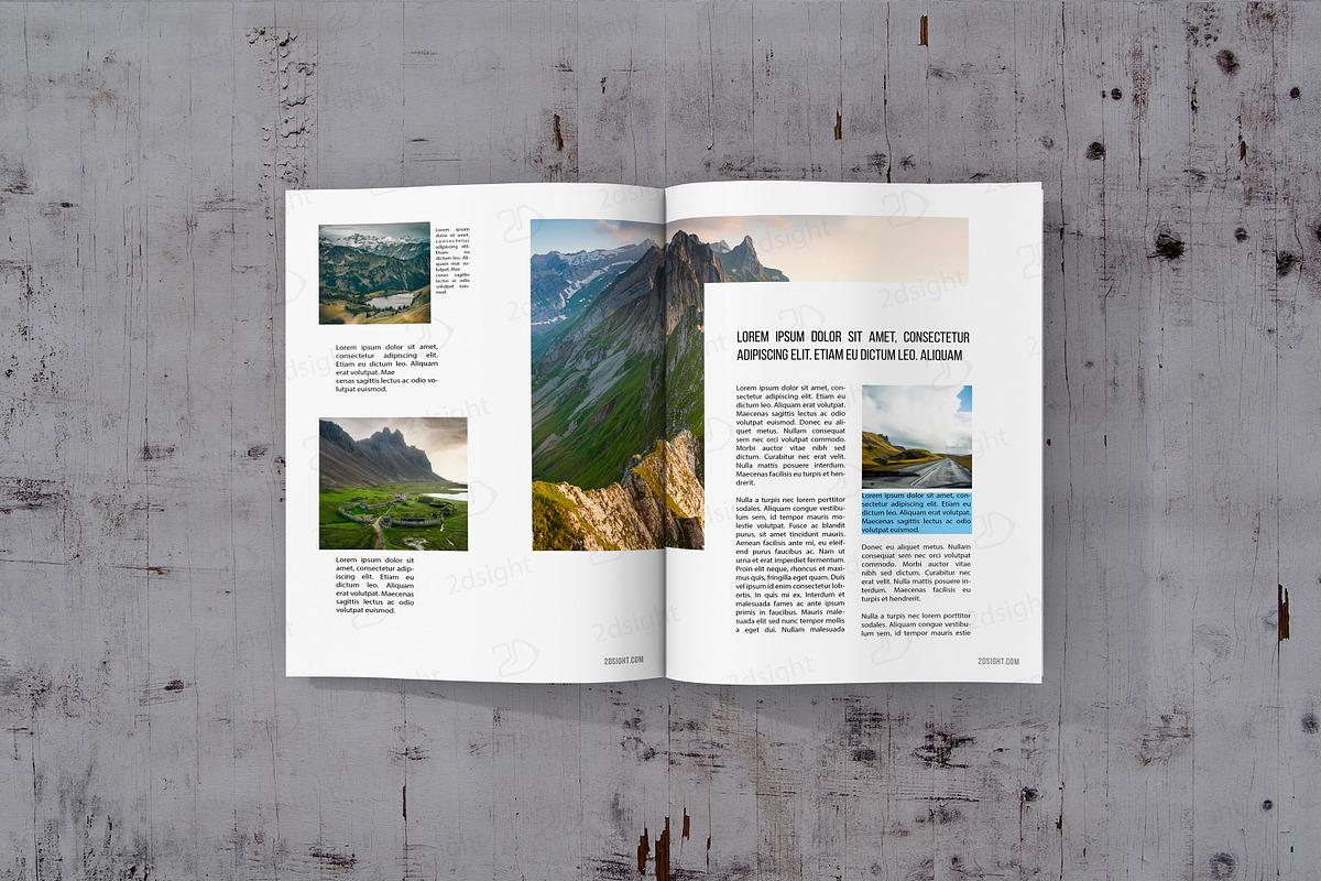 Magazine Mockup Set, a Books & Magazine Mockup by 2dsight (Photo 5 of 10)