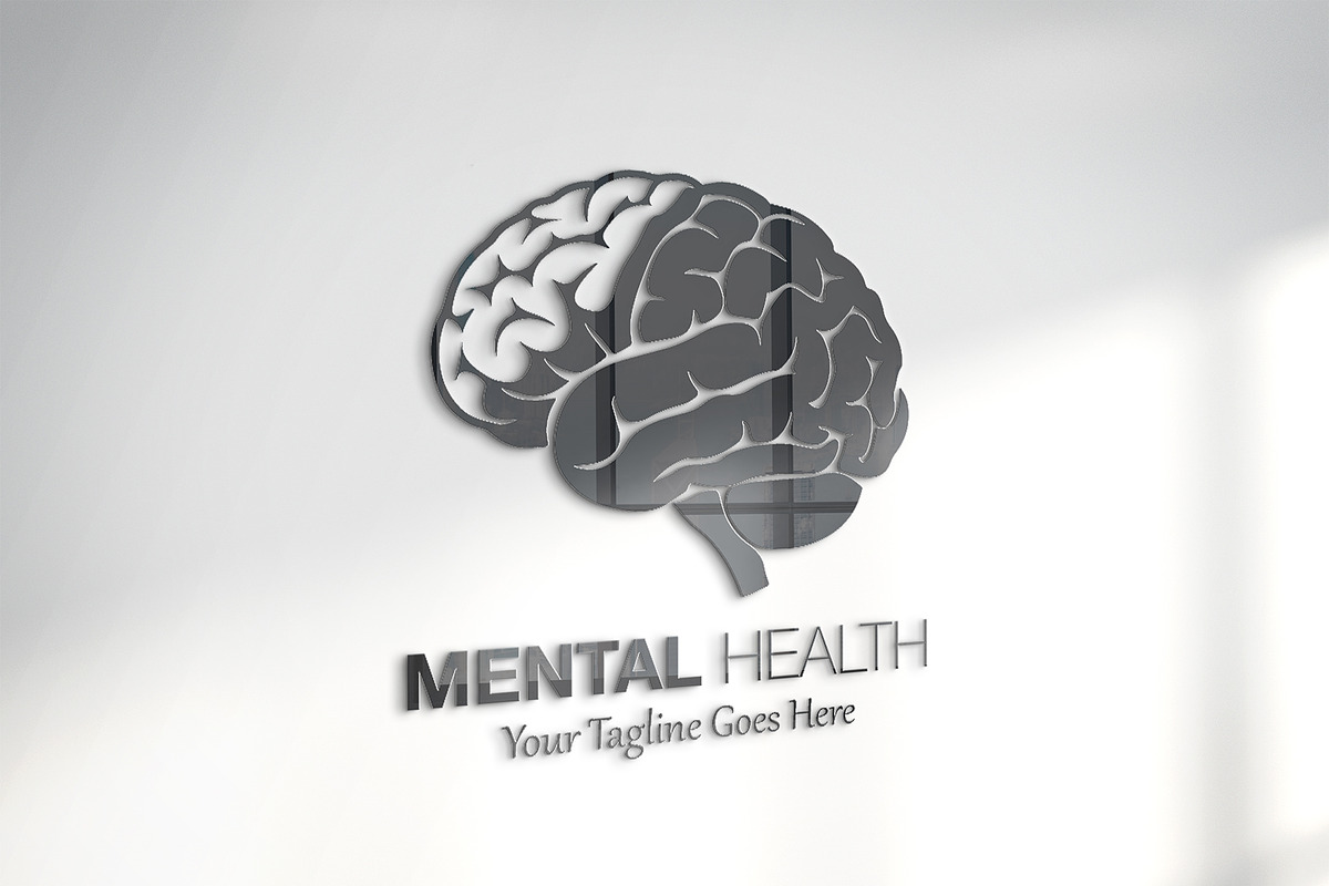 Psychology & Brain Logo Template preview 2