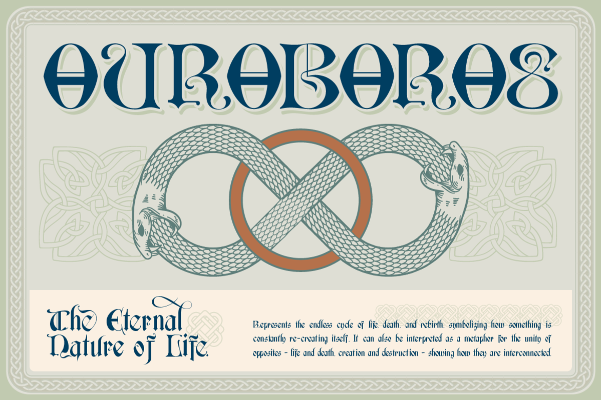 Old Norse, a Serif Font by Burntilldead (Photo 4 of 12)
