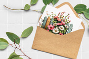 Watercolor Fence Flowers Clipart, an Illustration by Libby Wishes (Thumbnail 5 of 7)