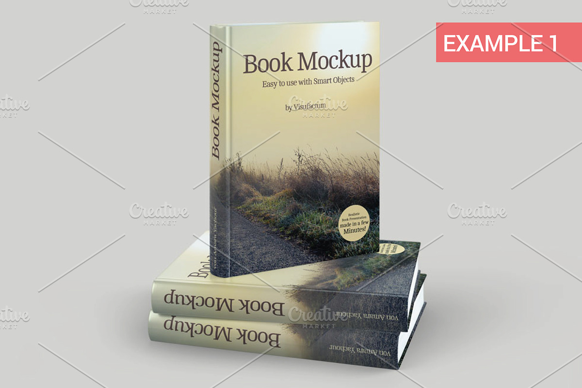 Books Mockup, a Print Template by visufactum (Photo 11 of 13)