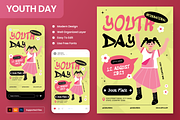 International Youth Day Flyer Set, a Flyer Template by Annora Studio (Thumbnail 1 of 6)