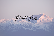 Mountain | Script Font, a Script Font by Scratchones (Thumbnail 7 of 8)
